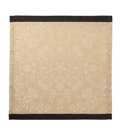 Le Jacquard Français Cotton Féerie Napkin In Neutral