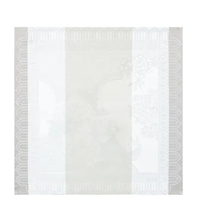 Le Jacquard Français Cotton Promenade Impériale Napkin In Grey