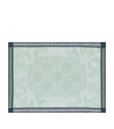 Le Jacquard Français Le Jardin D'orient Placemat In Green