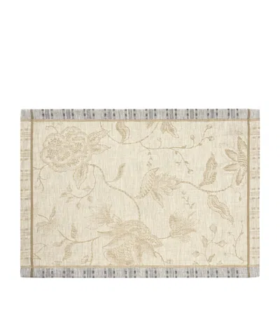 Le Jacquard Français Linen Été Indien Placemat In Beige