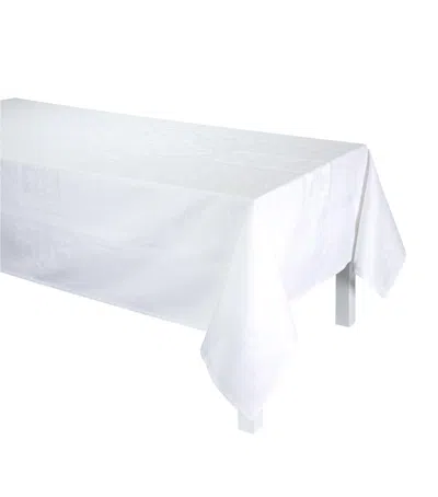Le Jacquard Français Siena Tablecloth In White