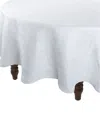 Le Jacquard Français Tivoli Round Table Cloth In White
