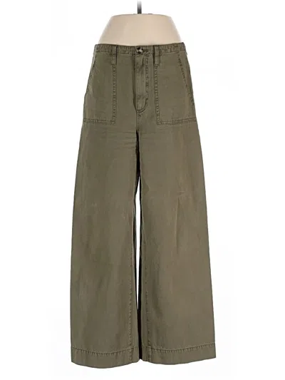 Pre-owned Le Jean Cargo Pants In Green