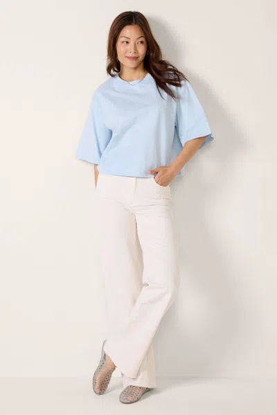 Le Jean Column Jean In White
