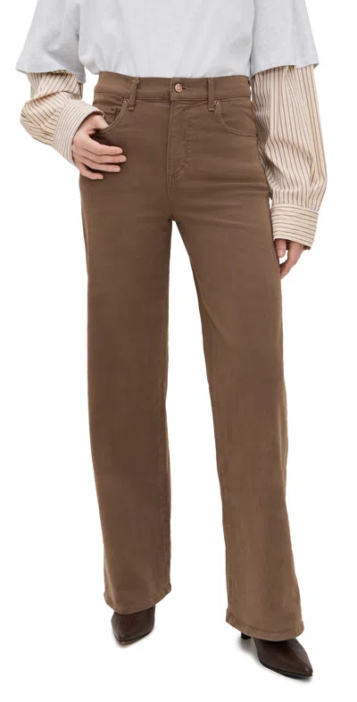 Le Jean Column Jeans Dune In Sand