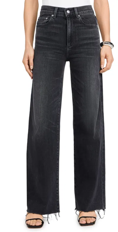 Le Jean Column Trouser Jeans Shadow