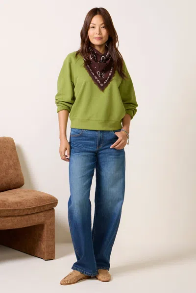 Le Jean Cowboy Curve In Green