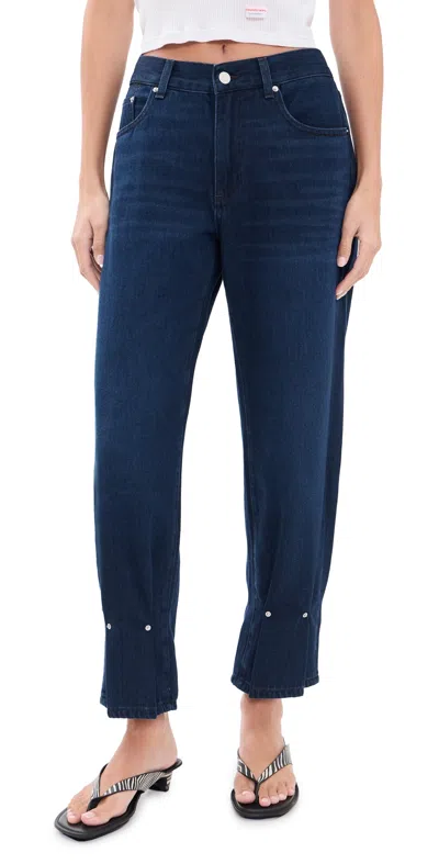 Le Jean Delphine Jeans Midnight Rodeo In Blue