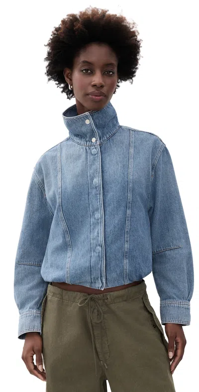 Le Jean Denim Bubble Jacket Hard To Forget