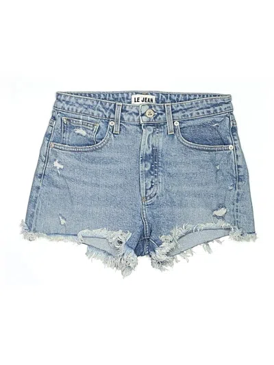 Pre-owned Le Jean Denim Shorts In Blue