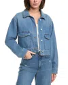 Le Jean Dylan Jacket In Blue
