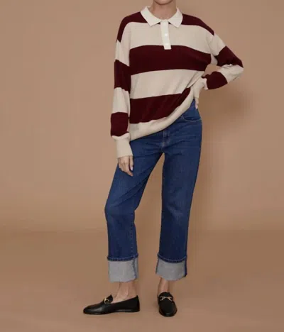 Le Jean Easy Slim Jeans In Forbidden Blue In Multi