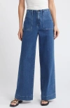 LE JEAN LE JEAN HIGH WAIST UTILITY WIDE LEG JEANS