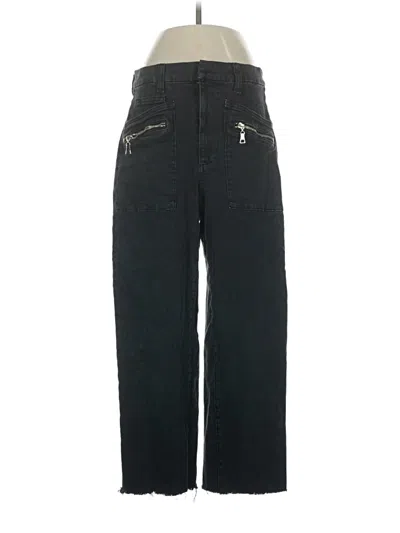 Pre-owned Le Jean Jeans In Black