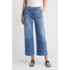 Le Jean Juliette High Waist Ankle Wide Leg Jeans In Wind Of Change