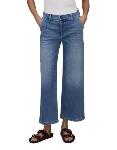 Le Jean Jude Trouser Ankle Wind Of Change Jeans In Indigo Denim In Blue