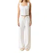 Le Jean Luna Relaxed Jean In White In White