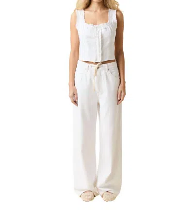 Le Jean Luna Relaxed Jean In White