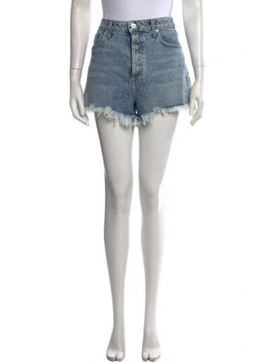 Pre-owned Le Jean Mini Shorts In Blue