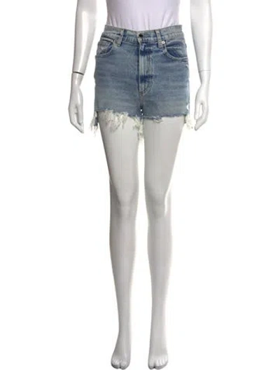 Pre-owned Le Jean Mini Shorts In Blue