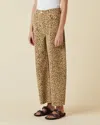 Le Jean Nomad Anks In Camel Leopard In Brown