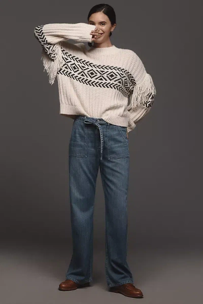 Le Jean Rory Relaxed Barrel Jeans In Blue