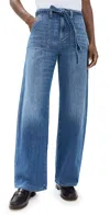 Le Jean Rory Relaxed Barrel Jeans Cascade In Cascade