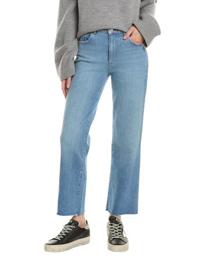 Le Jean Sabine Mid-rise Straight Jean In Blue