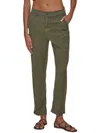 Le Jean Sloane Slim Trouser In Olive Green In Green