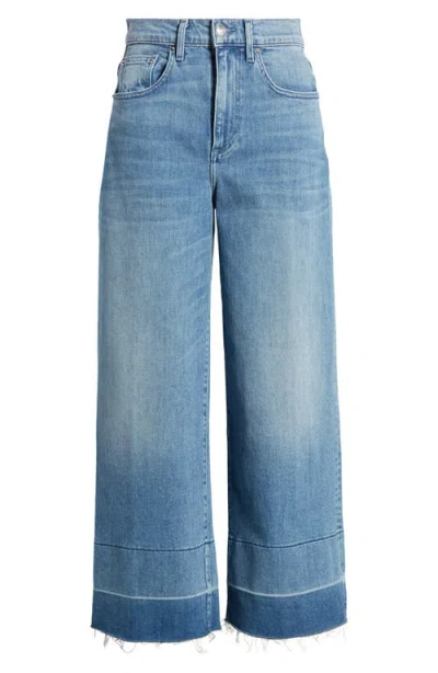 LE JEAN LE JEAN SOPHIA RELEASE HEM WIDE LEG JEANS