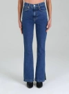 Le Jean Stella Flare In Hawk In Multi