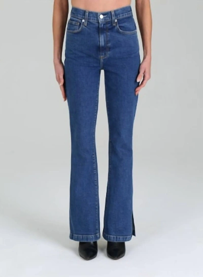 Le Jean Stella Flare In Hawk In Multi