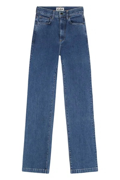 Le Jean Straight Leg Jeans In Blue