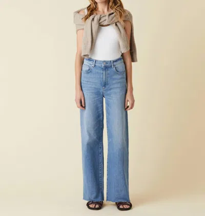 Le Jean The Column Jeans In Bardot In Blue