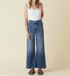 Le Jean Virginia Wide Leg In Laurel Canyon In Multi