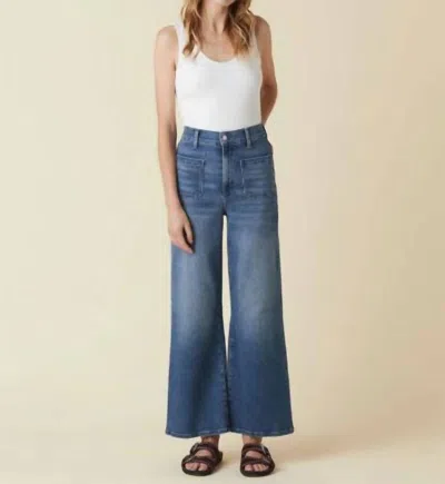Le Jean Virginia Wide Leg In Laurel Canyon In Multi