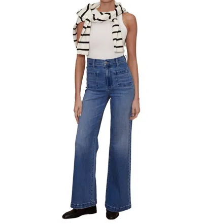 Le Jean Virginia Wide Leg Jean In Sedona In Multi
