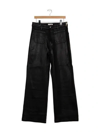 Pre-owned Le Jean Wide Leg Pants W/ Tags In Black