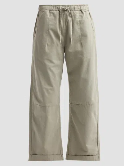 Le Jean Women's Mara Cotton Sateen Wide-leg Pants In Green