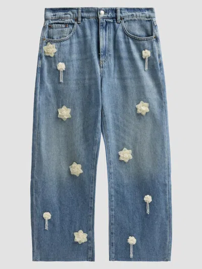 Le Jean Women's Moon Flower Nomad Anks In Brown