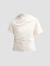 Le Jean Willow Tee Bone In Neutral