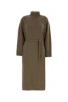 Le Kasha Abito Tsalgar In Cashmere Fango  Donna