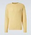 Le Kasha Alba Cashmere Sweater In Yellow