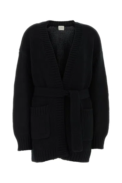 Le Kasha Black Cashmere Berlin Cardigan