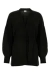 Le Kasha Cardigan In Cashmere Nero Donna In Black