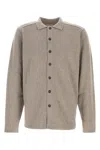 Le Kasha Cappuccino Cashmere Minsk Shirt In Gray