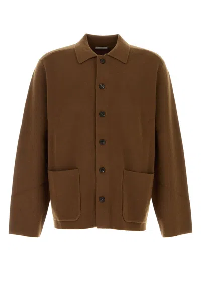 Le Kasha Brown Cashmere Cardigan