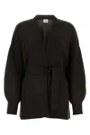 Le Kasha Cardigan In Cashmere Nero Donna
