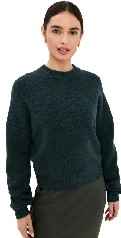 Le Kasha Cashmere Anong Mock Neck Sweater Emeraude