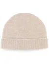 Le Kasha Cuffia In Cashmere Sabbia Donna In Neutrals